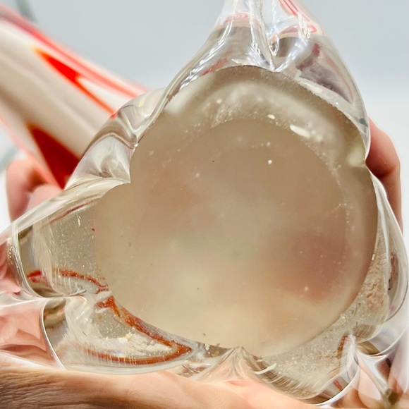 Murano 13” Glass Pulled Feather Design Cockatoo - Picture 10 of 14